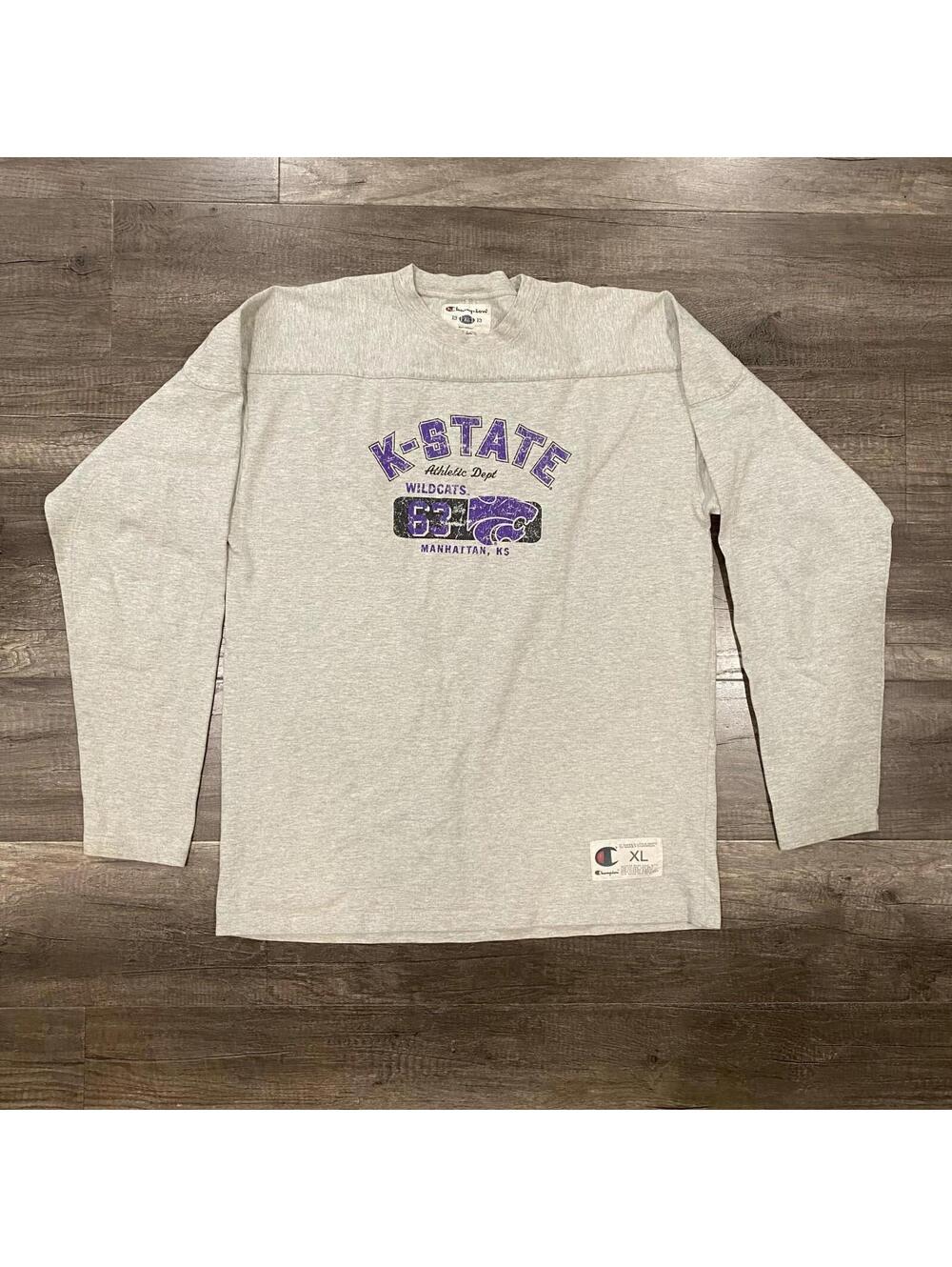 Champion K-State wildcats Manhattan KS sweater pullover XL
